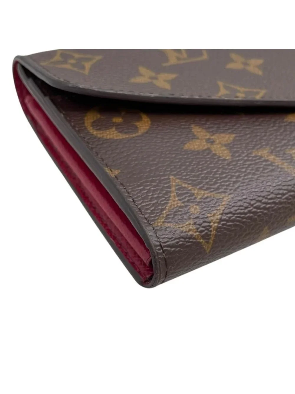 Louis Vuitton Bifold Wallet Portefeuille Sarah Monogram Fuchsia Pink
